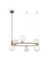 Maytoni Ring Pendant Lamp 6xG9 25W Brass MOD013PL-06BS1