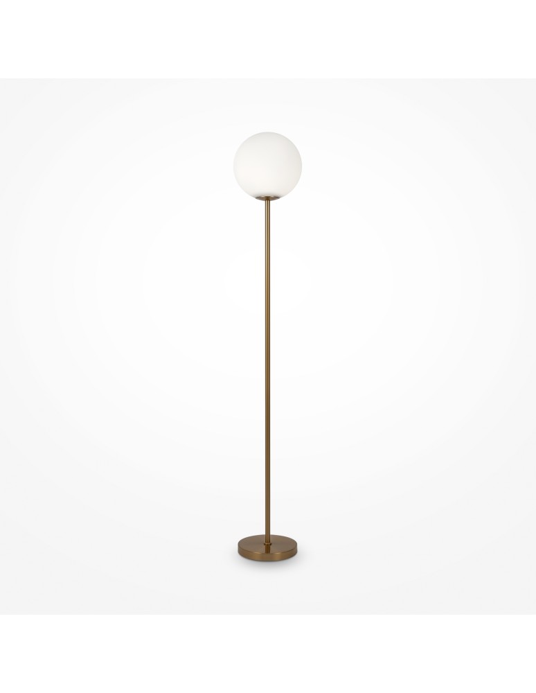 Modern floor lamps - Maytoni Ring Floor Lamp 1xE27 60W Brass MOD013FL-01BS - product kolory-swiatla.pl 6