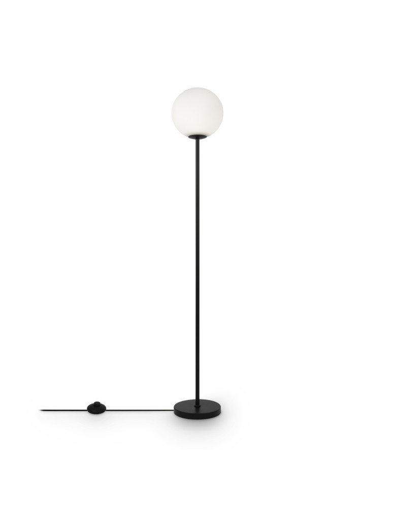 Floor lamps - Maytoni Ring Floor Lamp 1xE27 60W Black MOD013FL-01B - product kolory-swiatla.pl 2