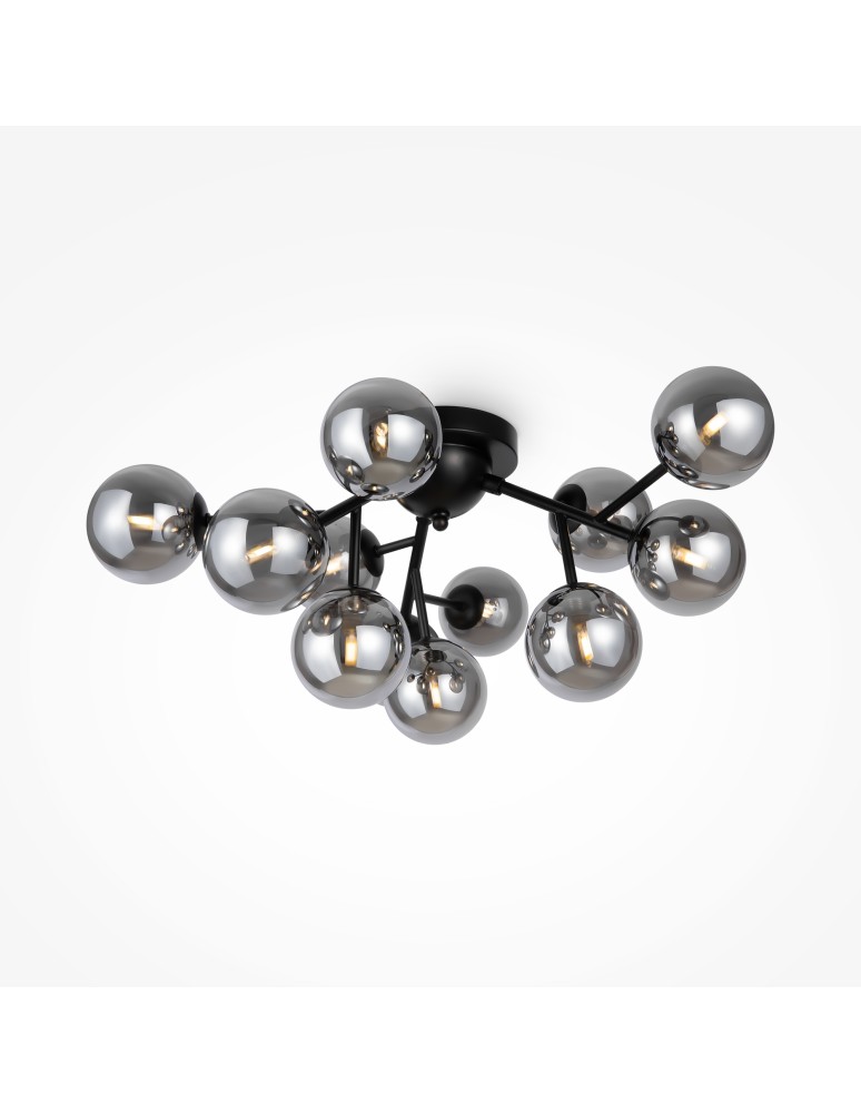 Ceiling lamps - Maytoni Dallas Ceiling Lamp 12xG9 28W Black MOD545CL-12B - product kolory-swiatla.pl 3