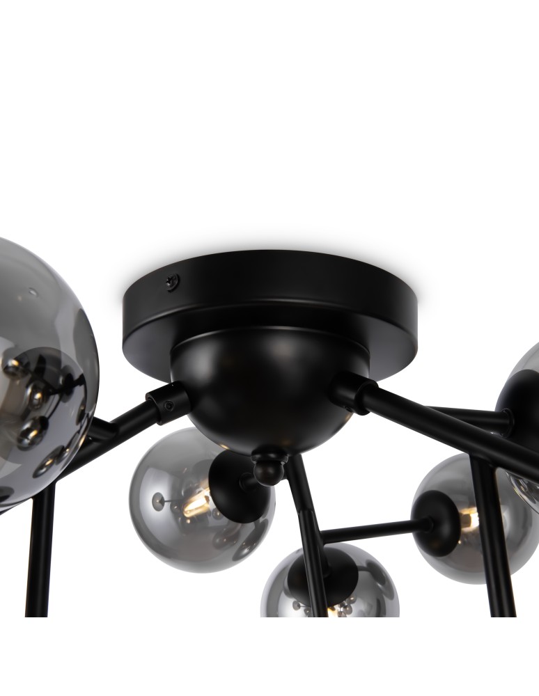 Ceiling lamps - Maytoni Dallas Ceiling Lamp 12xG9 28W Black MOD545CL-12B - product kolory-swiatla.pl 4