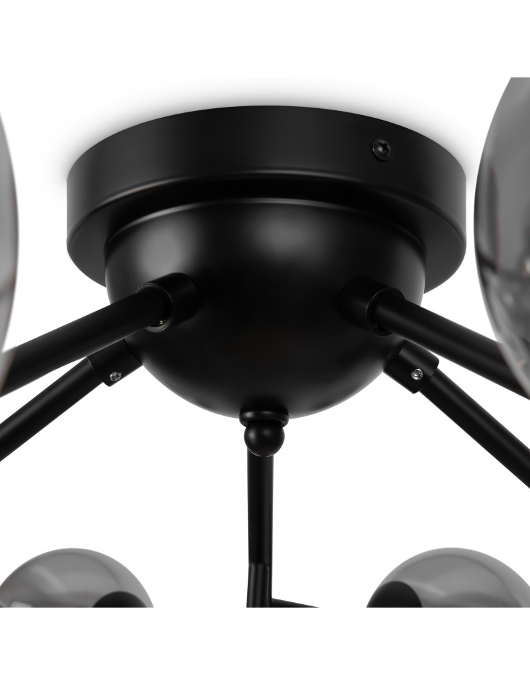 Ceiling lamps spheres - Maytoni Dallas Ceiling Lamp 20xG9 28W Black MOD545CL-20B. - product kolory-swiatla.pl 4