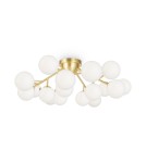 Maytoni Dallas Lampa Sufitowa 20xG9 28W Złoty MOD545CL-20BS