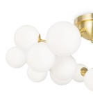 Maytoni Dallas Lampa Sufitowa 20xG9 28W Złoty MOD545CL-20BS