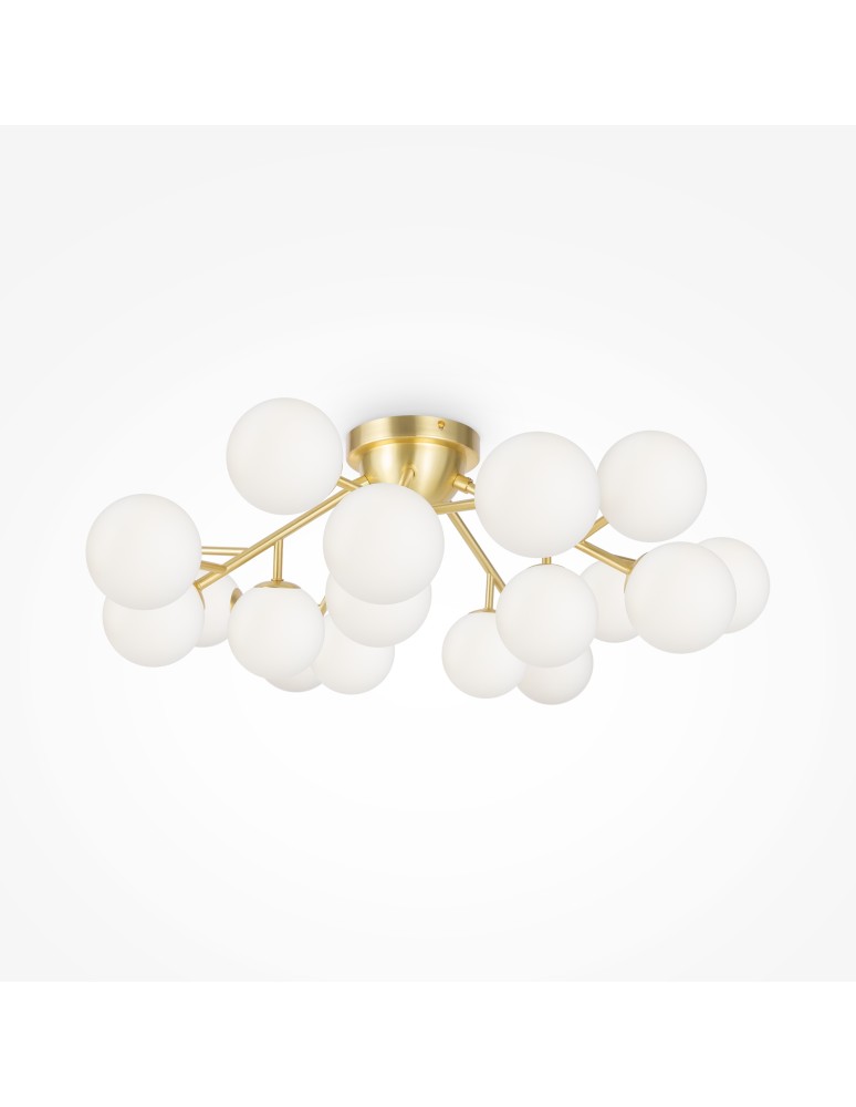 Ceiling lamps spheres - Maytoni Dallas Ceiling Lamp 20xG9 28W Gold MOD545CL-20BS. - product kolory-swiatla.pl 3