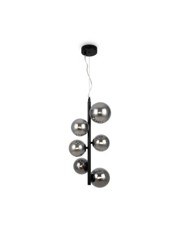 Maytoni Dallas Pendant Lamp 6xG9 28W Black MOD545PL-06B