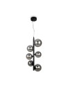 View Maytoni Dallas Pendant Lamp 6xG9 28W Black MOD545PL-06B