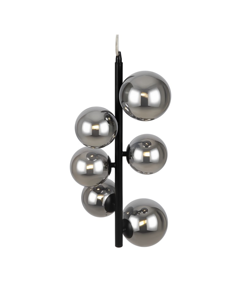 Pendant lamps - Maytoni Dallas Pendant Lamp 6xG9 28W Black MOD545PL-06B - product kolory-swiatla.pl 3