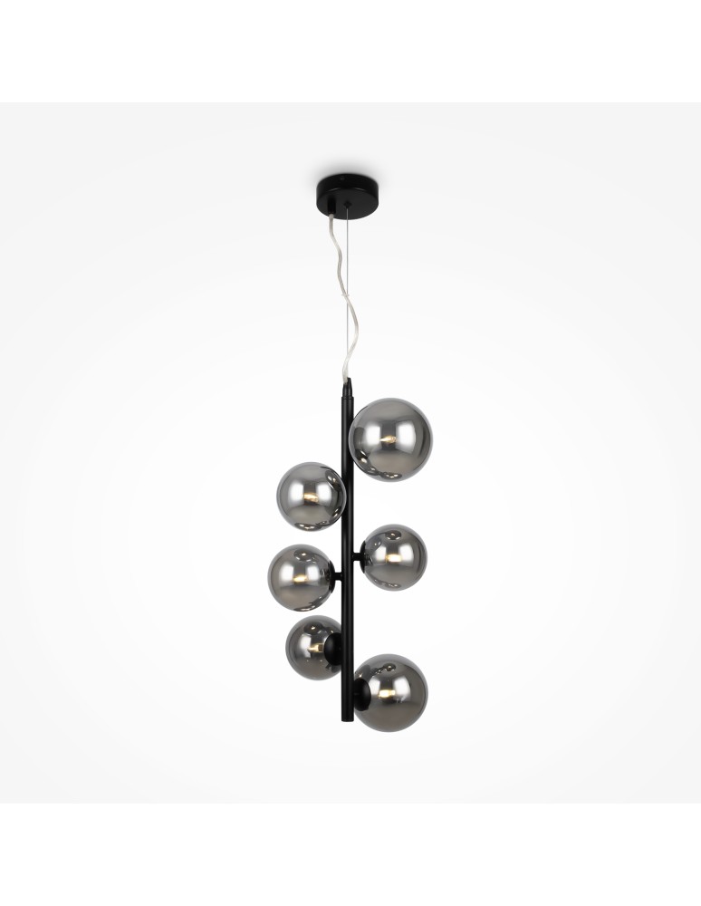 Pendant lamps - Maytoni Dallas Pendant Lamp 6xG9 28W Black MOD545PL-06B - product kolory-swiatla.pl 4