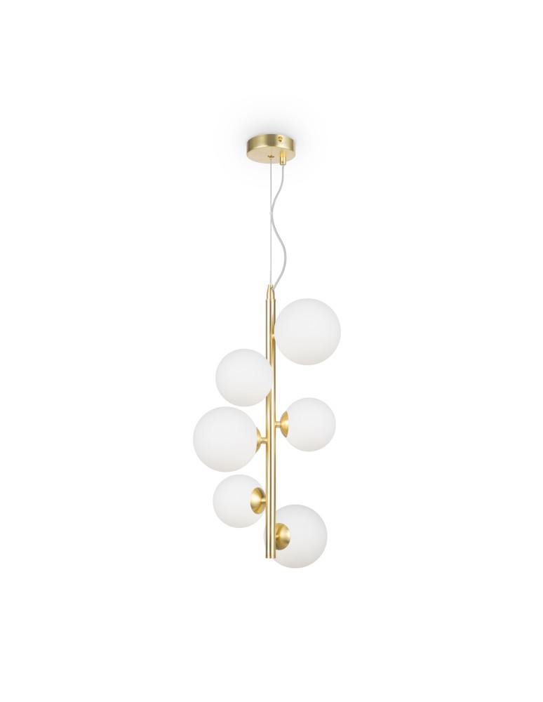 Pendant lamps spheres - Maytoni Dallas Pendant Lamp 6xG9 28W Gold MOD545PL-06BS - product kolory-swiatla.pl 1