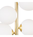 Pendant lamps spheres - Maytoni Dallas Pendant Lamp 6xG9 28W Gold MOD545PL-06BS - product 2