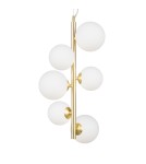 Pendant lamps spheres - Maytoni Dallas Pendant Lamp 6xG9 28W Gold MOD545PL-06BS - product 3