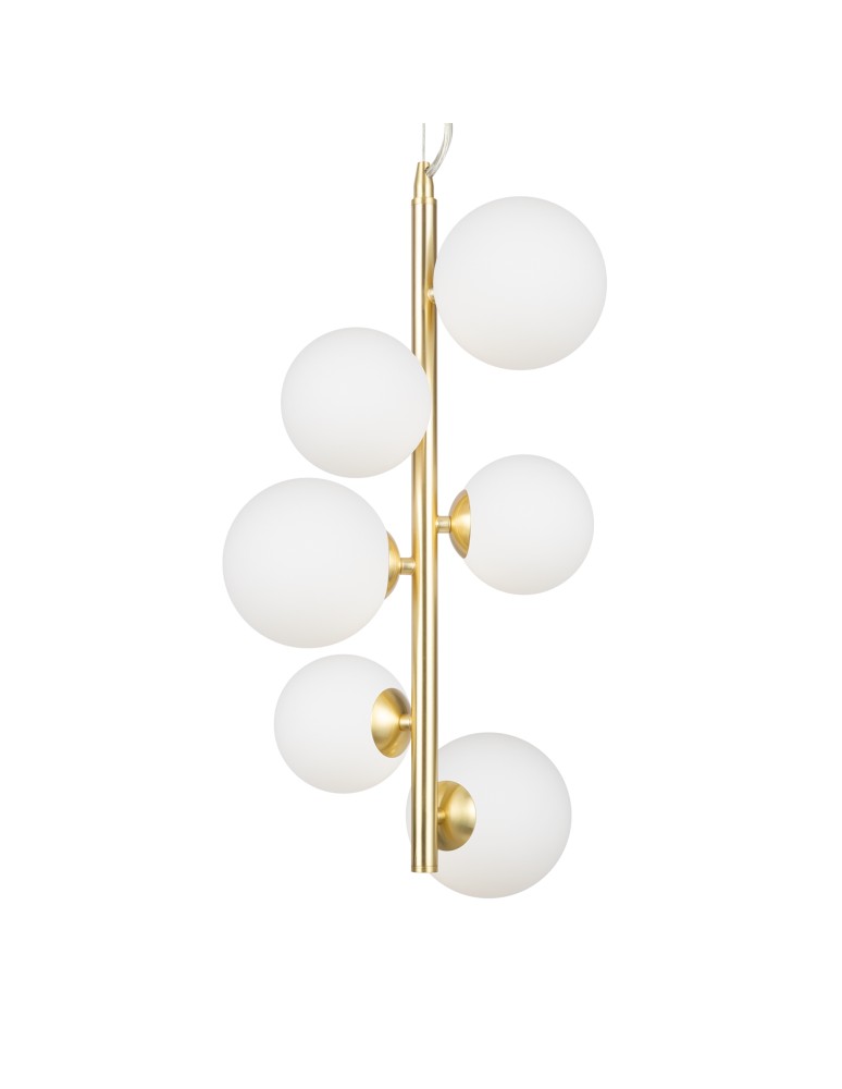 Pendant lamps spheres - Maytoni Dallas Pendant Lamp 6xG9 28W Gold MOD545PL-06BS - product kolory-swiatla.pl 3
