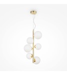 Pendant lamps spheres - Maytoni Dallas Pendant Lamp 6xG9 28W Gold MOD545PL-06BS - product 4