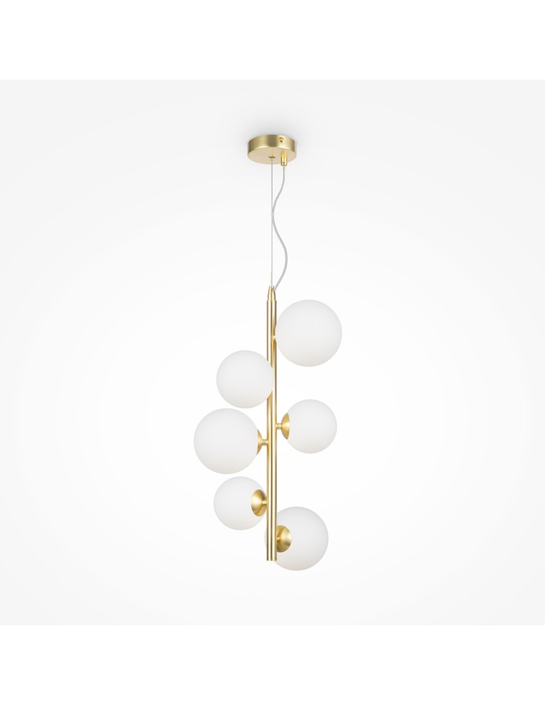 Pendant lamps spheres - Maytoni Dallas Pendant Lamp 6xG9 28W Gold MOD545PL-06BS - product kolory-swiatla.pl 4