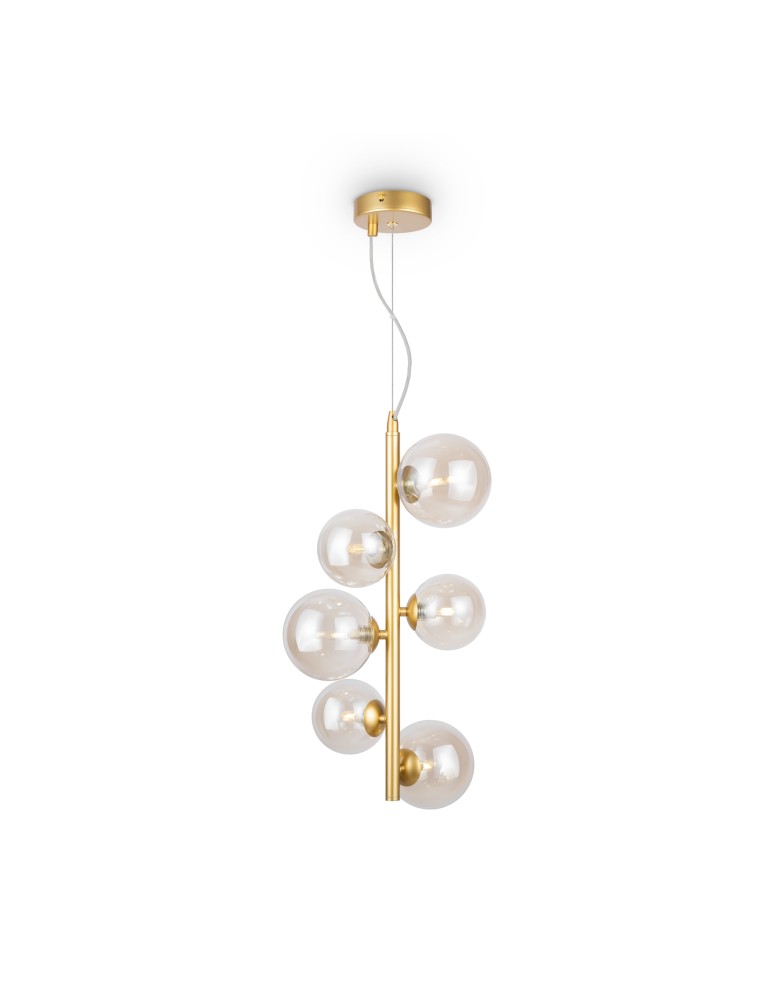 Pendant lamps - Maytoni Dallas Pendant Lamp 6xG9 28W Gold MOD545PL-06G. - product kolory-swiatla.pl 1