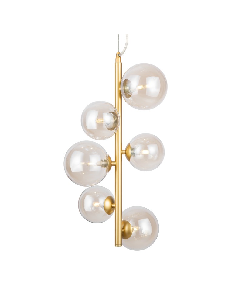 Pendant lamps - Maytoni Dallas Pendant Lamp 6xG9 28W Gold MOD545PL-06G. - product kolory-swiatla.pl 3