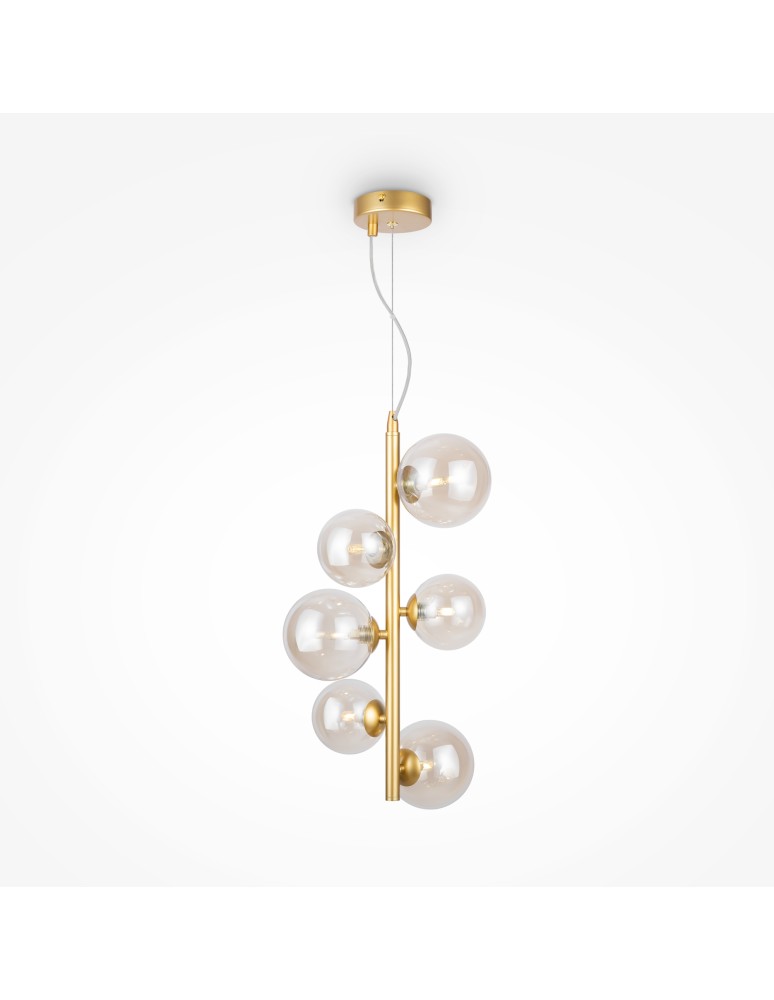Pendant lamps - Maytoni Dallas Pendant Lamp 6xG9 28W Gold MOD545PL-06G. - product kolory-swiatla.pl 4