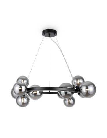 Maytoni Dallas Pendant Lamp 11xG9 28W Black MOD545PL-11B