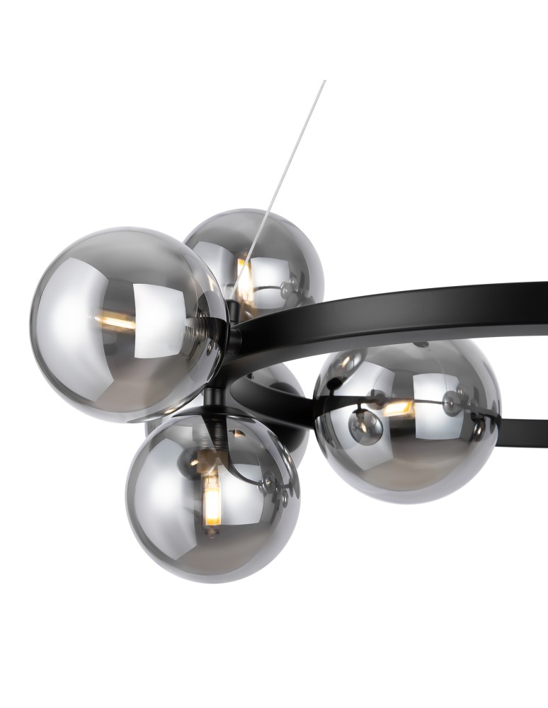 Pendant lamps - Maytoni Dallas Pendant Lamp 11xG9 28W Black MOD545PL-11B - product kolory-swiatla.pl 2