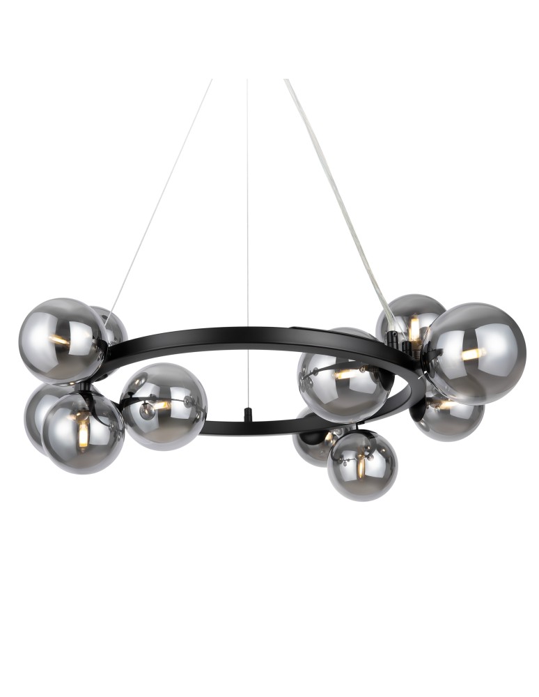 Pendant lamps - Maytoni Dallas Pendant Lamp 11xG9 28W Black MOD545PL-11B - product kolory-swiatla.pl 3