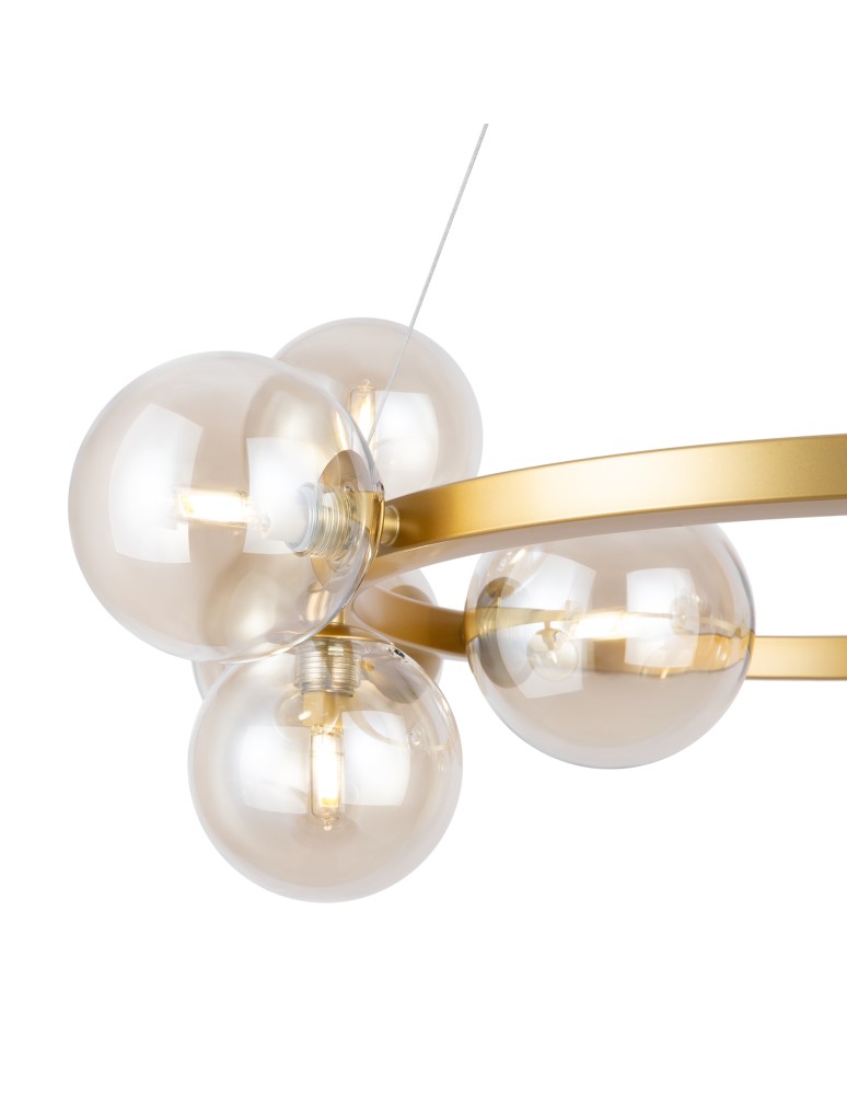 Pendant lamps spheres - Maytoni Dallas Pendant Lamp 11xG9 28W Gold MOD545PL-11G. - product kolory-swiatla.pl 2