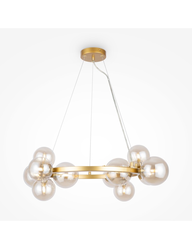 Pendant lamps spheres - Maytoni Dallas Pendant Lamp 11xG9 28W Gold MOD545PL-11G. - product kolory-swiatla.pl 4