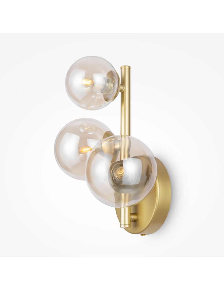 Wall lamps spheres - Maytoni Dallas Wall lamp/wall lamp 3xG9 28W Gold MOD545WL-03G - product kolory-swiatla.pl 3