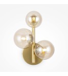 Wall lamps spheres - Maytoni Dallas Wall lamp/wall lamp 3xG9 28W Gold MOD545WL-03G - product 4