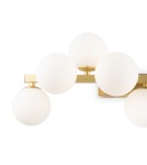 Maytoni Dallas Kinkiet/Ścienna 9xG9 28W Złoty MOD547WL-09BS