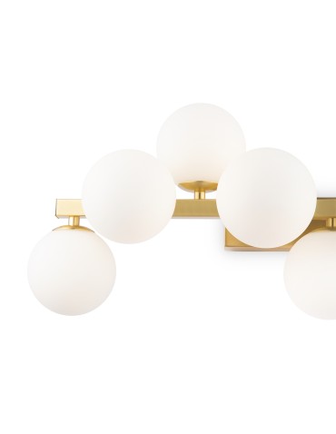 Maytoni Dallas Kinkiet/Ścienna 9xG9 28W Złoty MOD547WL-09BS - produkt 2