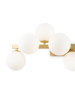 Maytoni Dallas Kinkiet/Ścienna 9xG9 28W Złoty MOD547WL-09BS - produkt 2