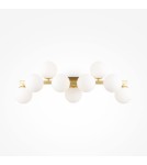 Maytoni Dallas Kinkiet/Ścienna 9xG9 28W Złoty MOD547WL-09BS