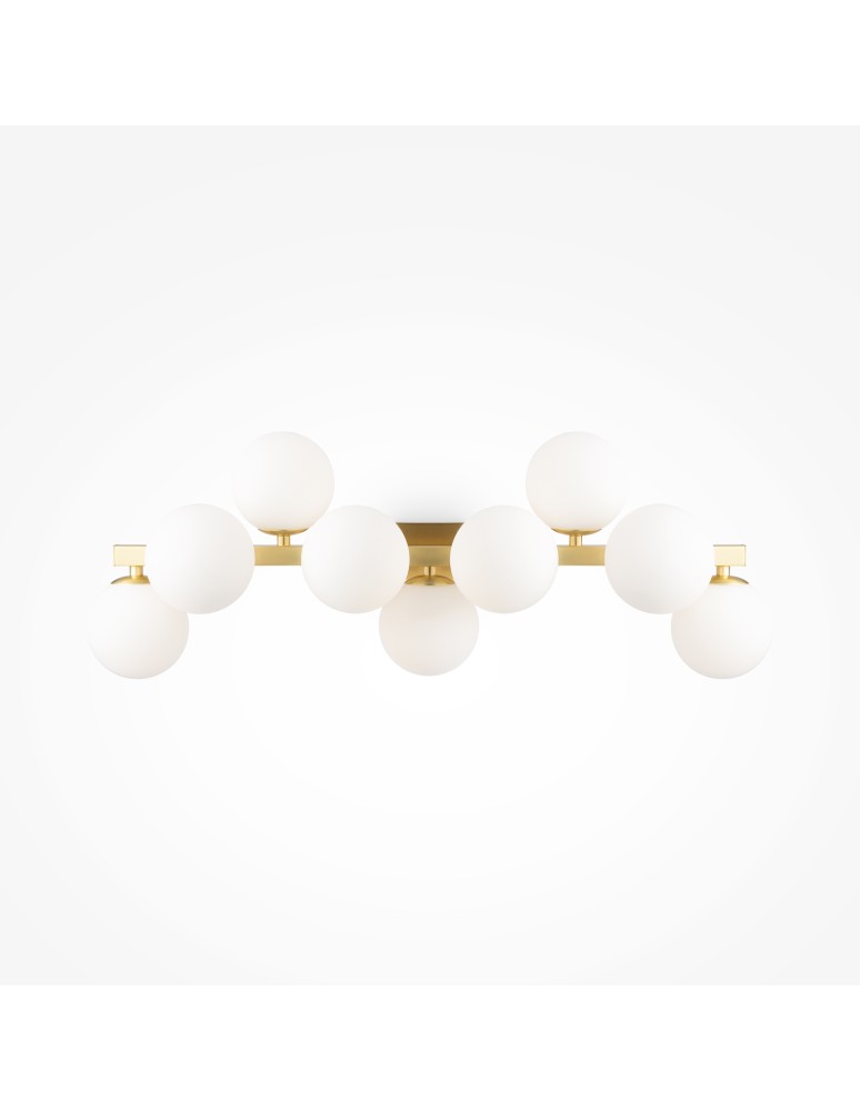 Maytoni Dallas Kinkiet/Ścienna 9xG9 28W Złoty MOD547WL-09BS