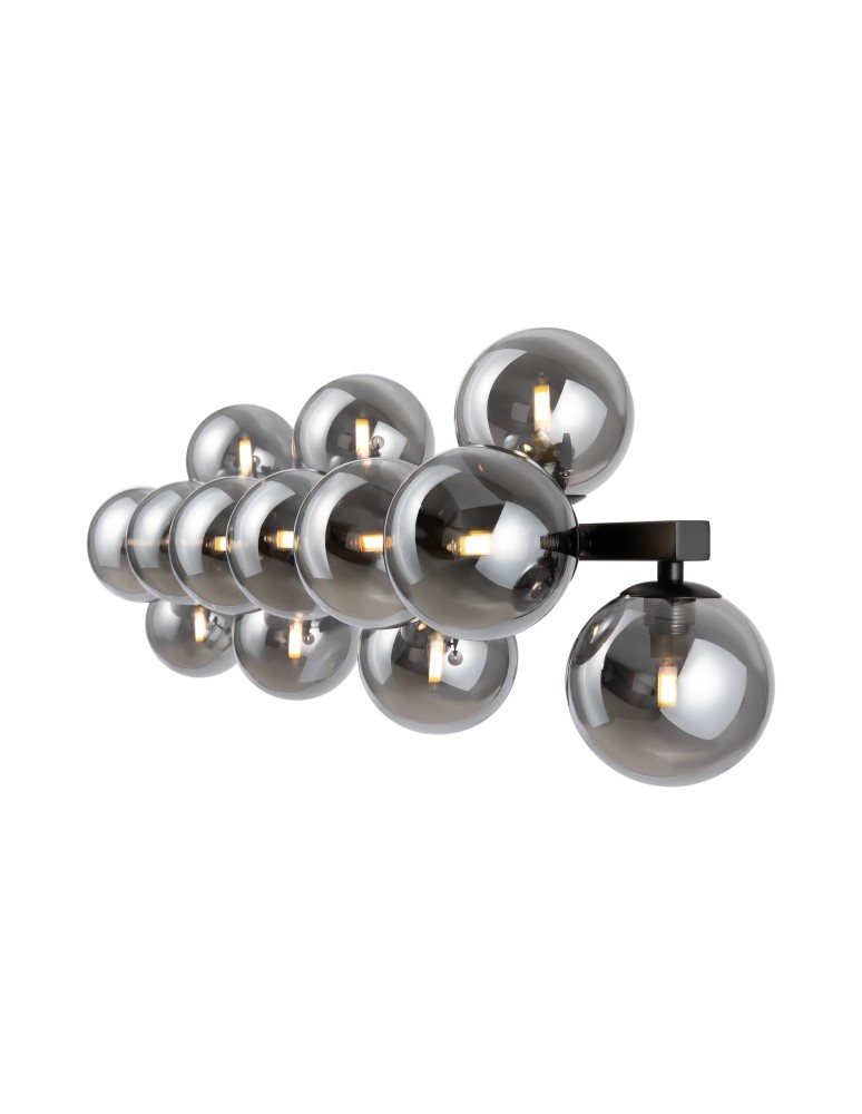 Maytoni Dallas Kinkiet/Ścienna 13xG9 28W Czarny MOD547WL-13B Maytoni Dallas Kinkiet/Ścienna 13xG9 28W Czarny MOD547WL-13B