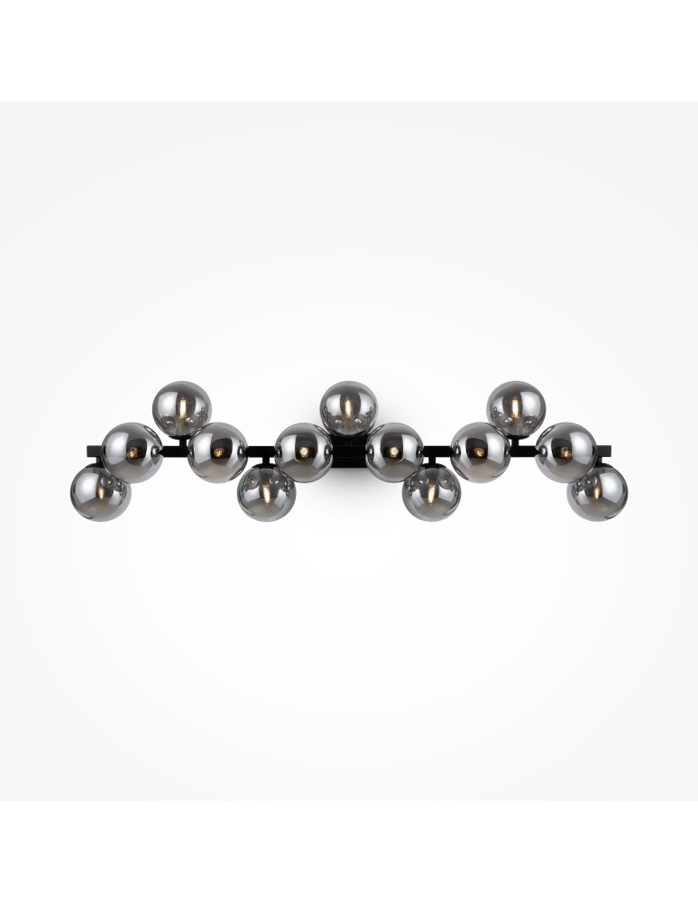 Maytoni Dallas Kinkiet/Ścienna 13xG9 28W Czarny MOD547WL-13B Maytoni Dallas Kinkiet/Ścienna 13xG9 28W Czarny MOD547WL-13B