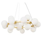 Pendant lamps spheres - Maytoni Dallas Pendant Lamp 25xG9 28W Gold MOD545PL-25BS - product 3