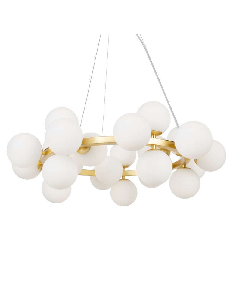 Pendant lamps spheres - Maytoni Dallas Pendant Lamp 25xG9 28W Gold MOD545PL-25BS - product kolory-swiatla.pl 3