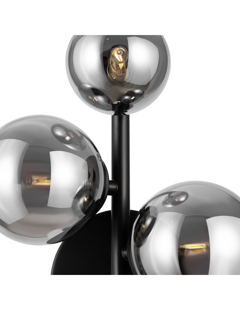 Wall lamps spheres - Maytoni Dallas Wall lamp/wall lamp 3xG9 28W Black MOD545WL-03B - product kolory-swiatla.pl 2