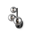Wall lamps spheres - Maytoni Dallas Wall lamp/wall lamp 3xG9 28W Black MOD545WL-03B - product 3