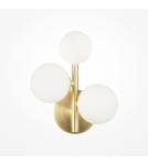 Wall lamps spheres - Maytoni Dallas Wall lamp/wall lamp 3xG9 28W Gold MOD545WL-03BS - product 4