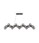 Pendant lamps over the island - Maytoni Dallas Pendant Lamp 25xG9 28W Black MOD547PL-25B - product 1
