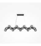 Pendant lamps over the island - Maytoni Dallas Pendant Lamp 25xG9 28W Black MOD547PL-25B - product 4