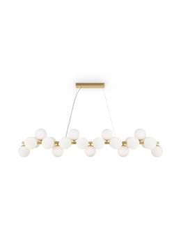 Maytoni Dallas Lampa Wisząca 25xG9 28W Złoty MOD547PL-25BS