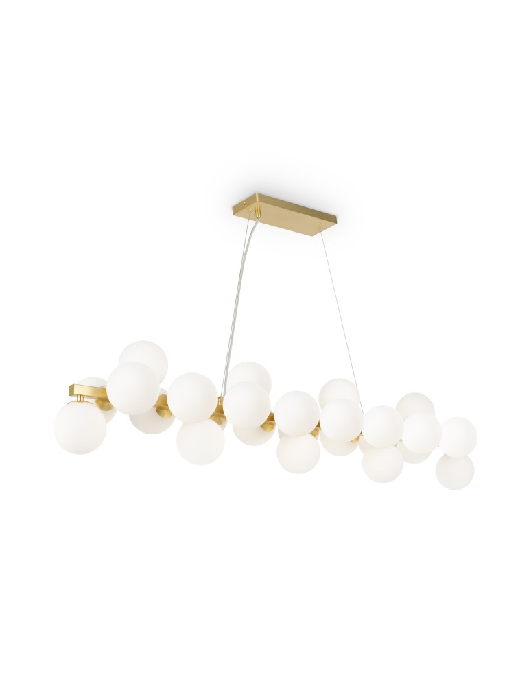 Pendant lamps over the island - Maytoni Dallas Pendant Lamp 25xG9 28W Gold MOD547PL-25BS - product kolory-swiatla.pl 3
