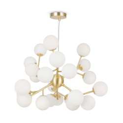 Maytoni Dallas Lampa Wisząca 24xG9 28W Złoty MOD545PL-24BS