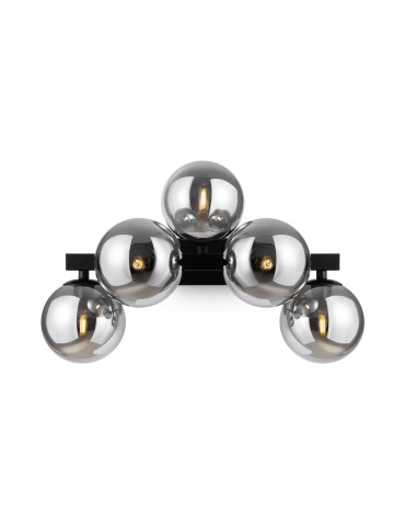 Maytoni Dallas Wall lamp/wall lamp 5xG9 28W Black MOD547WL-05B