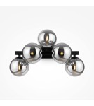 Wall lamps spheres - Maytoni Dallas Wall lamp/wall lamp 5xG9 28W Black MOD547WL-05B - product 3
