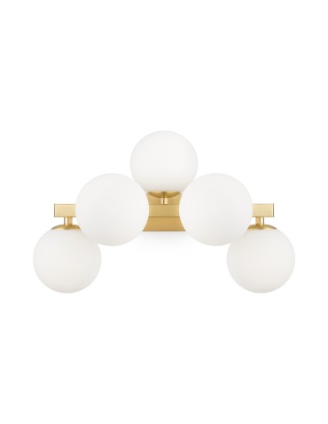 Maytoni Dallas Kinkiet/Ścienna 5xG9 28W Złoty MOD547WL-05BS