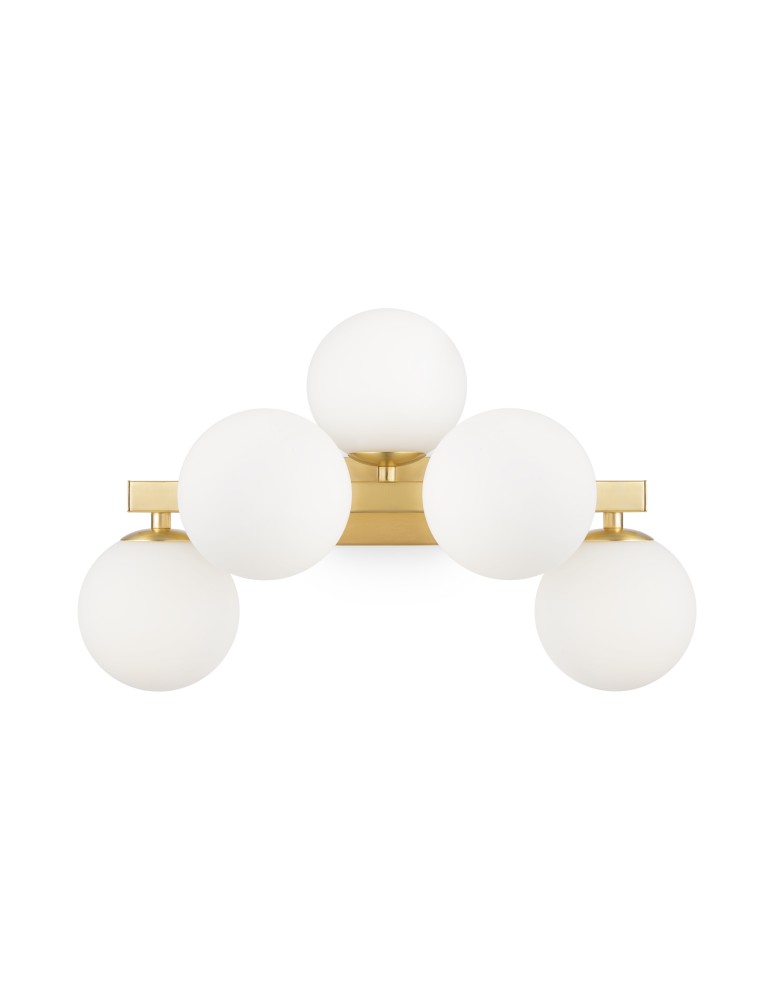 Maytoni Dallas Kinkiet/Ścienna 5xG9 28W Złoty MOD547WL-05BS